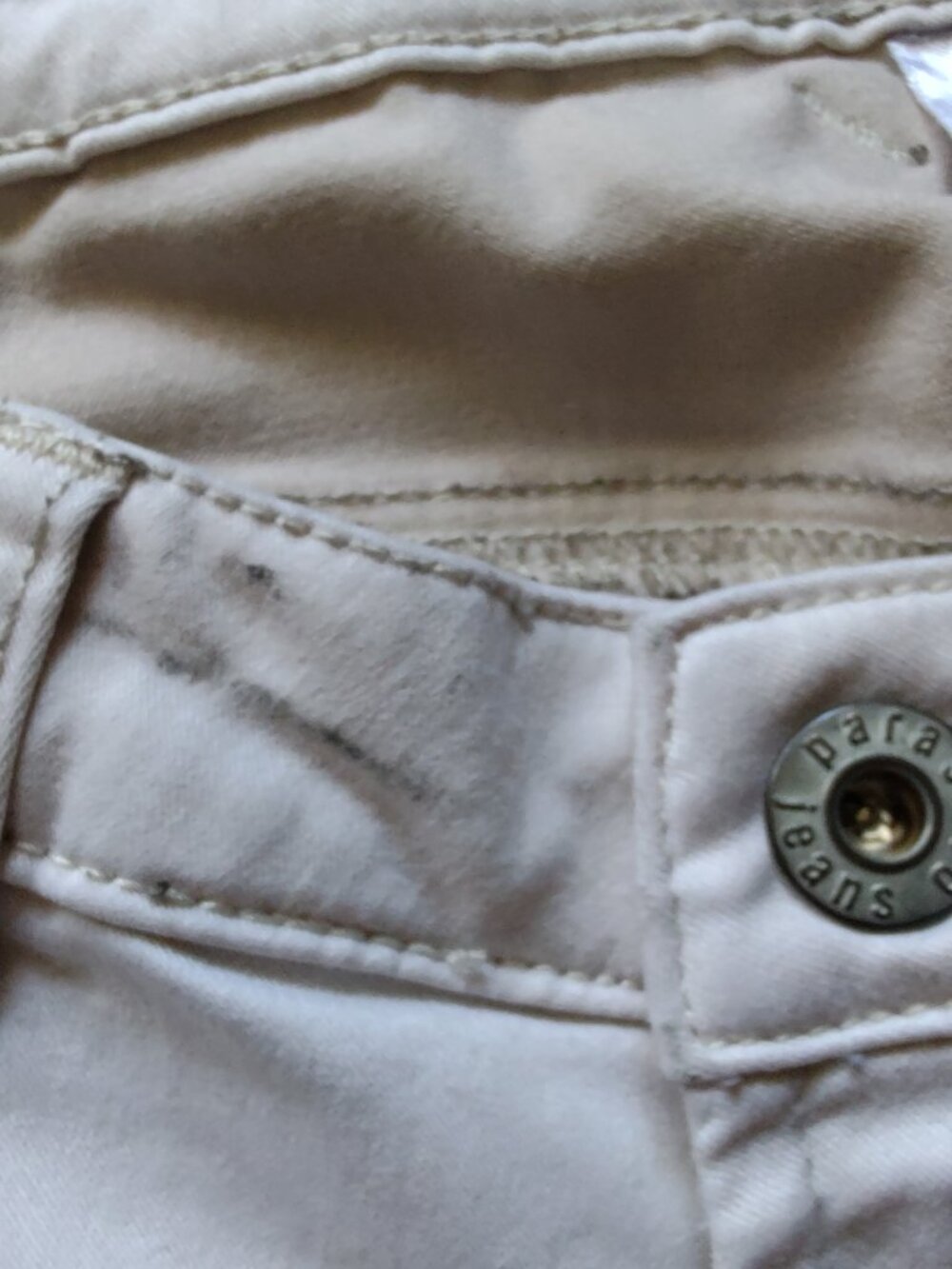 Paracuso white women's jeans size 28 stretchy - Picture 11 of 16